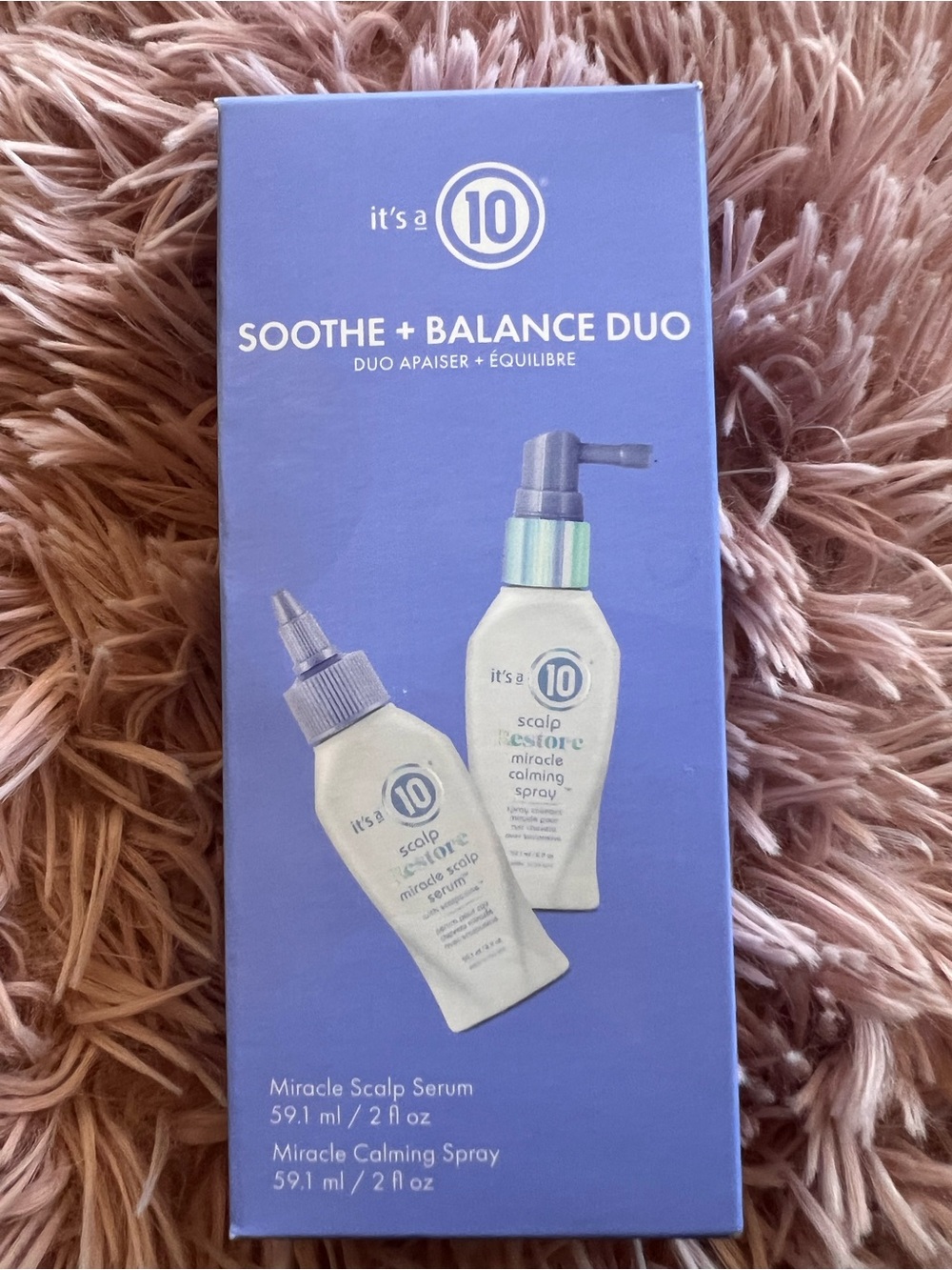 NIB It’s A 10 -Scalp Restore Miracle Calming Spray Set